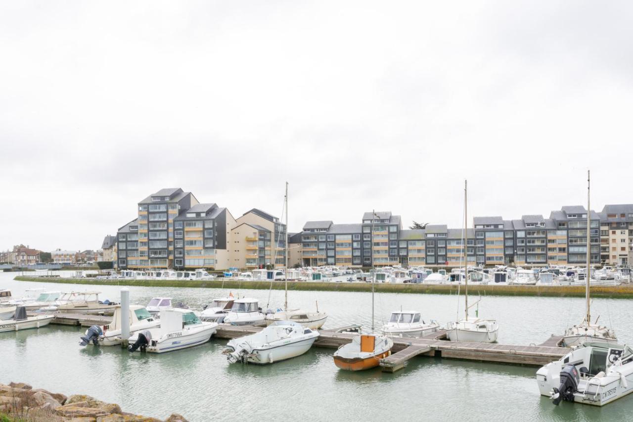 Apartamento Le Greement - Appt Vue Sur Le Port Courseulles-sur-Mer Exterior foto